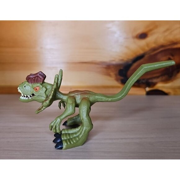 Bendy Biters Dilophosarurs Jurassic World Park Velociraptor Bendable Figure - Picture 2 of 7